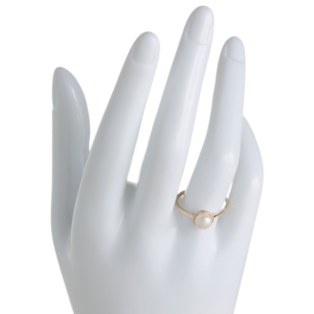 PEARL D'OR 14kt Gold Fancy Pearl Ring - Picture 2 of 3